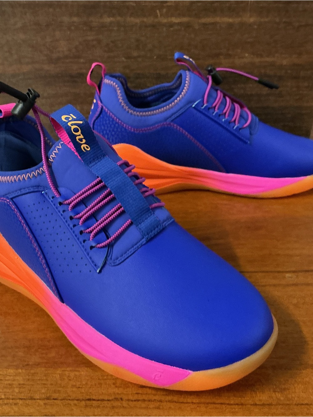 Clove Classic Nebula Limited Edition Blue Comfort Nursing Shoe Women Size 6.5